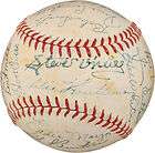 1969 DETROIT TIGERS Team Signed Baseball JSA