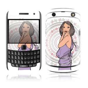 Exotic Design Decorative Skin Cover Decal Sticker for BlackBerry Curve 