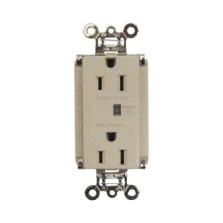 PASS&SEYMOUR 5252 LASPCC6 Surge Supression Outlet 125 V 785007043709 