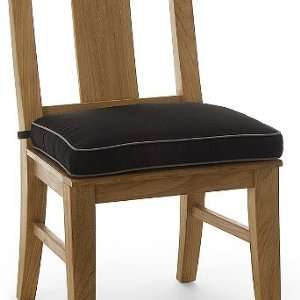  2011 Melbourne Dining Outdoor Side Chair Cushion   Black 