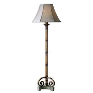  Uttermost 65 Inch Nepali Lamp In Natural Bamboo Finish w 