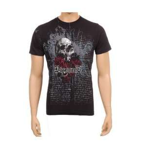  Gothic Skull Black Design Tattoo Basement T Shirt Tee 