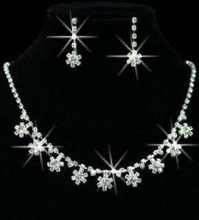 The Latest Craze Refined Wedding/Bridal Czech Crystal Necklace Sets In 