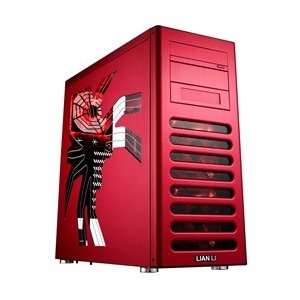 Lian Li Case Pc 8Fir Mid Tower Aluminum Red 3 1 6 Atx 