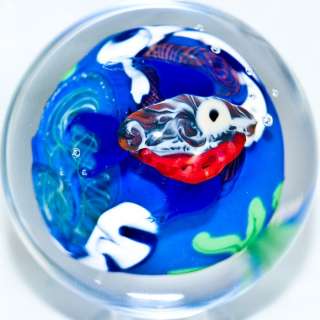 Marble Zero Gravity Fish Pop Art Marble  