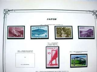 JAPAN, Advanced Mint Stamp Collection mounted in Beautiful YVERT 