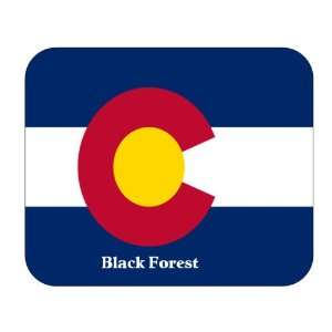  US State Flag   Black Forest, Colorado (CO) Mouse Pad 
