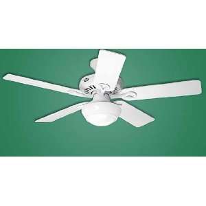  The Vista White Ceiling Fan With Light