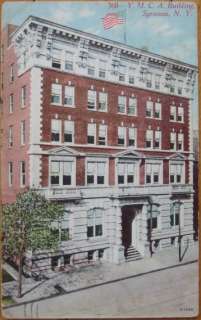 1917 Postcard YMCA/Y M C A Building Syracuse, New York  
