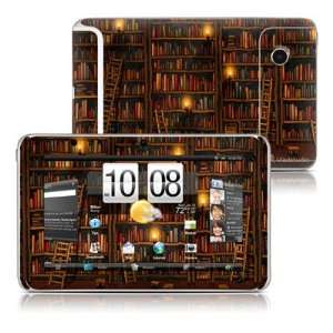  Library Design Protective Decal Skin Sticker for HTC Flyer 