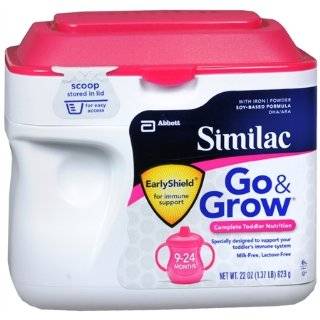 Similac Go & Grow Soy Based 1.37 Lb 4 Pack