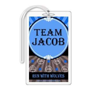  Team Jacob Spirit Run with Wolves Bag Tag   Use on Luggage 