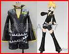Vocaloid 2 Kagamine Len black cosplay costume Any Size