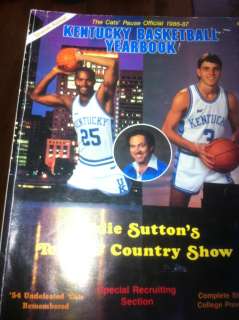 Kentucky Wildcats 1986 1987 Yearbook  