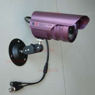 4xSharp CCD 480TVL Waterproof CCTV Surveillance Security Camera System 