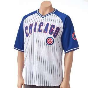  Stitches Chicago Cubs Pinstripe Jersey