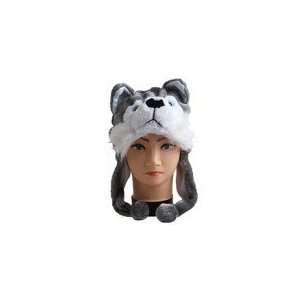  Wolf tiger or panda Beaniehoodie Hat (choose one 