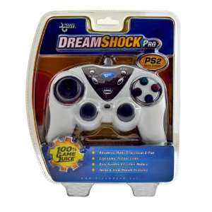  PlayStation 2 Dreamshock Pro Controller White Video Games