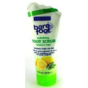  Freeman Bare Foot Revitalizing Foot Scrub Lemon & Sage 5.3 