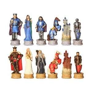  Legend of King Arthur Chess Set Pieces Toys & Games