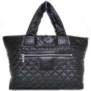 nylon coco cocoon large tote black images condition details shipping