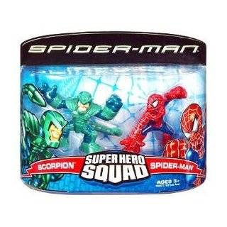Spider Man 3 Super Hero Squad Spider Man vs. Scorpion