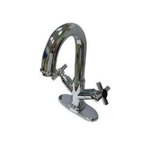   Handles Centerset Bathroom Faucet with Push Up Pop UP, C Home