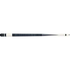  Meucci Cues MEP01 Pool Cue with Ivory Sleeve and Black 