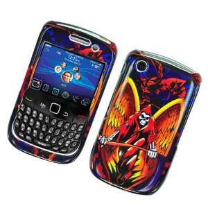 Death Angel Blackberry Curve 8520 / 8530 / 9300 Snap on Cell Phone 
