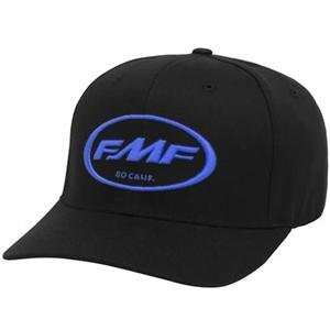  Factory Classic Don Flexfit Hat   Small/Medium/Black/Blue Automotive
