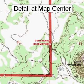   Map   Cerro Hueco, New Mexico (Folded/Waterproof)
