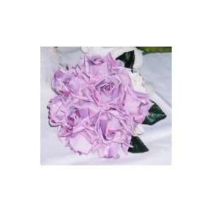  Hand Tied Lavender Silk Attendents Bouquet Patio, Lawn 