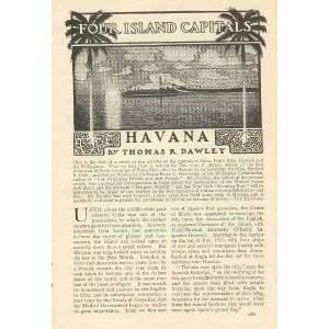  1901 Havana Cuba illustrated 