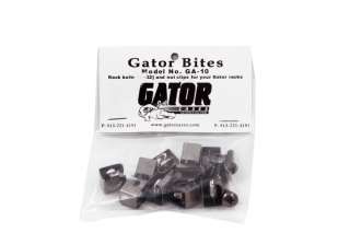 Gator GA10 Gator Bites (Rack Bolts/Nut Clips 10 Pk)  
