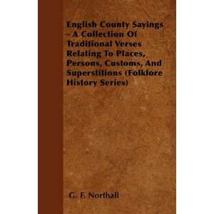  English County Sayings   A Collection Of Traditional 