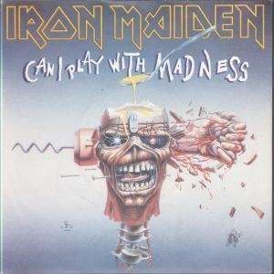   PLAY WITH MADNESS 7 INCH (7 VINYL 45) UK EMI 1988 IRON MAIDEN Music