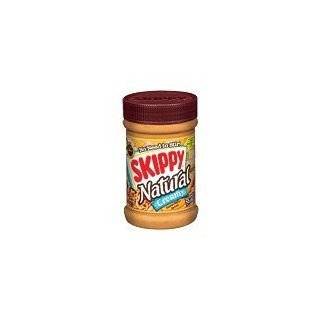 Skippy Natural Creamy Peanut Butter 15 oz
