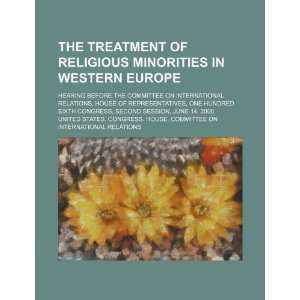  religious minorities in Western Europe hearing before the Committee 