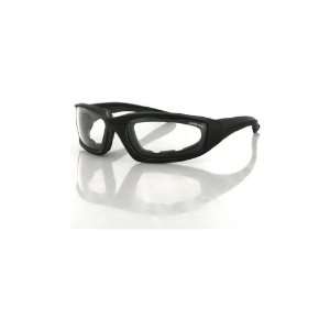    Bobster Foamerz II Two Black Clear Lens Sunglasses Automotive