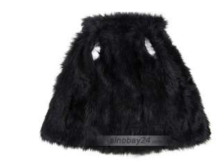 C51039 Womens Stylish Korea Pattern Polyester And Faux Fur Silm 