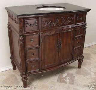 40 8 Drawer Vanity Sink Cabinet /Bathroom Furniture  