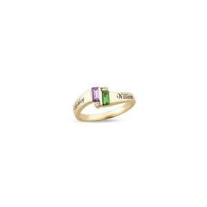   Birthstone Name Ring with Diamond Accents family jewelry Jewelry