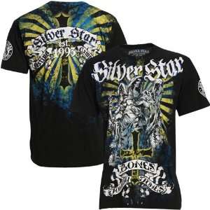  Silver Star Black Radiance Premium T shirt Sports 