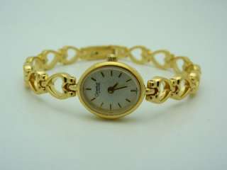 Caravelle By Bulova 48E98 Gold Plated Ladies Watch  