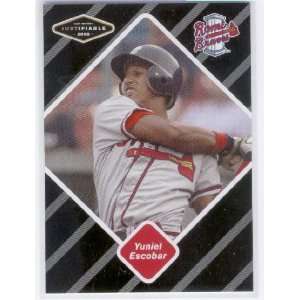 com 2005 Just Minors Justifiable Black 23 Yuniel Escobar Rome Braves 