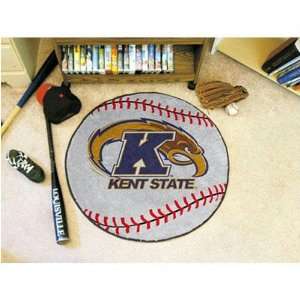  Kent Golden Flashes NCAA Baseball Round Floor Mat (29 
