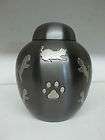 Slate w/Playful Cats Brass Pet Urn~5~up to 42 lbs