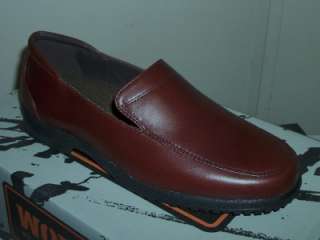 RED WING LOAFERS, 6386, RED, SIZE 6 WW, NEW  