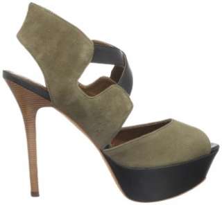 NIB Womens Shoes Sam Edelman NOURA Platform Heels Pumps Sandals Moss 