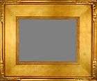 PICTURE FRAME WOOD GOLD RUSTIC SOUTHWEST CARVED 4 WIDE PLEIN AIR 9x12 